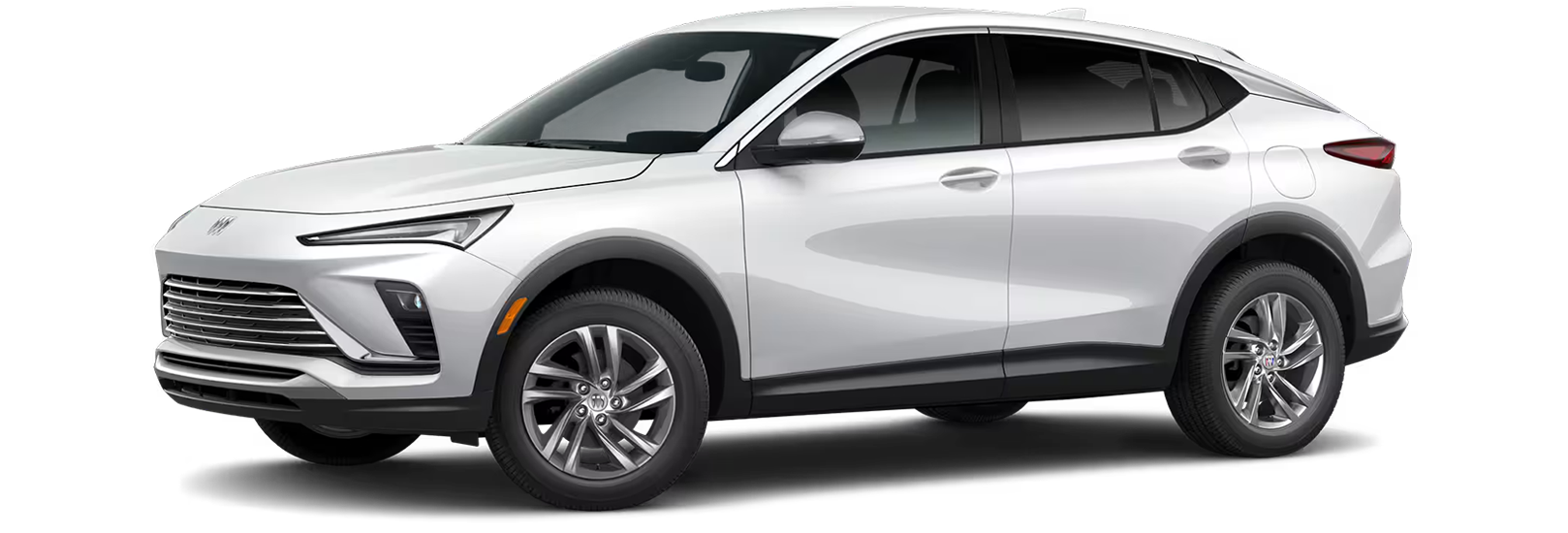 White 2026 Buick Envista side view jellybean