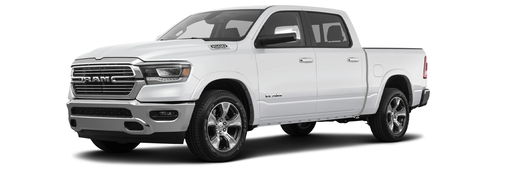 CDJR Ram pickup truck jellybean side view