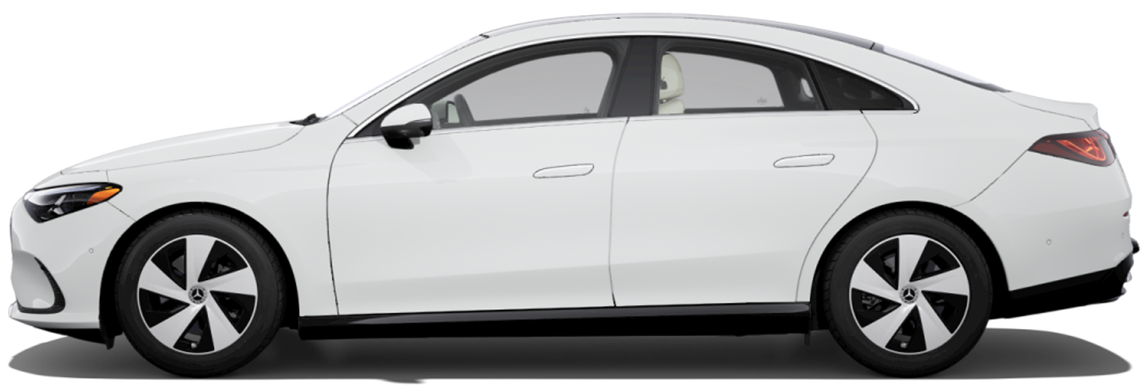 2026 Mercedes Benz CLA Sedan side view jellybean
