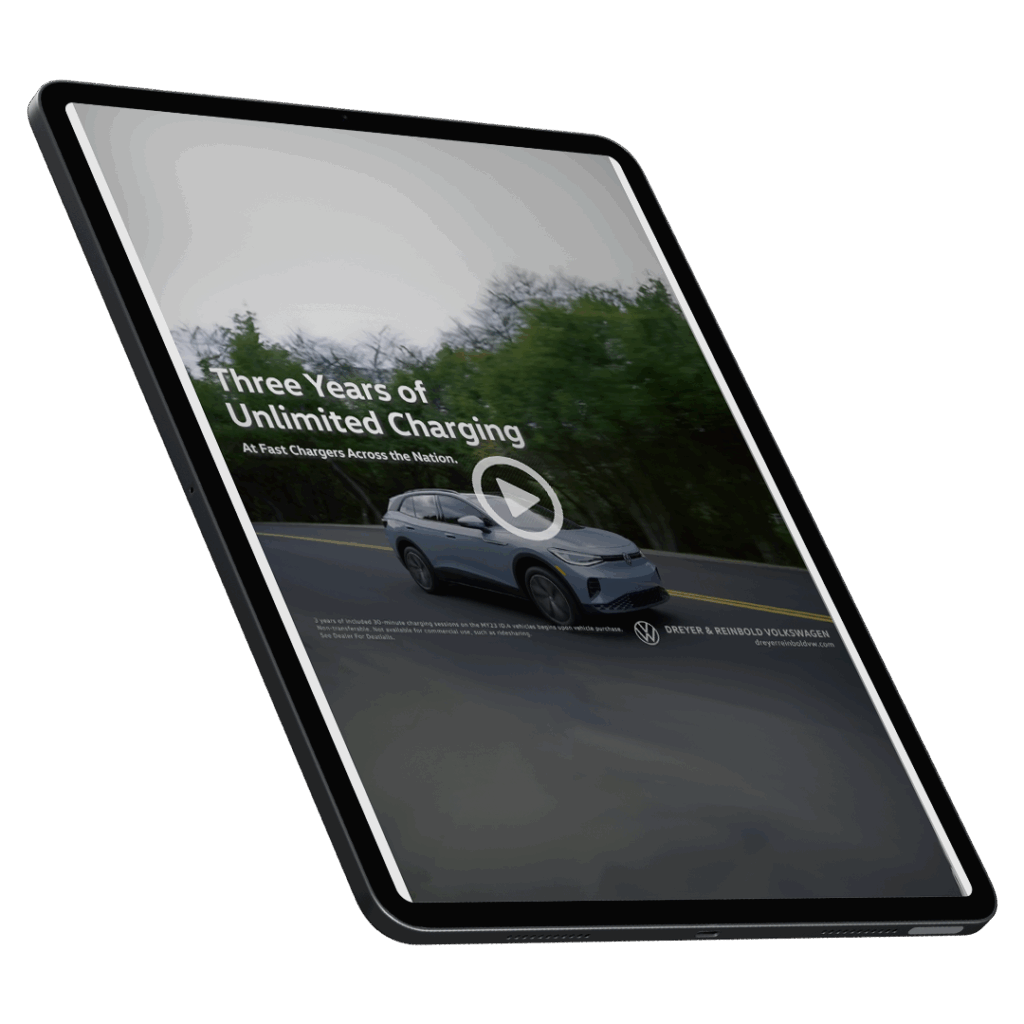 iPad with auto video
